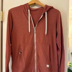 Vuori Brand sweatshirt rust/orange